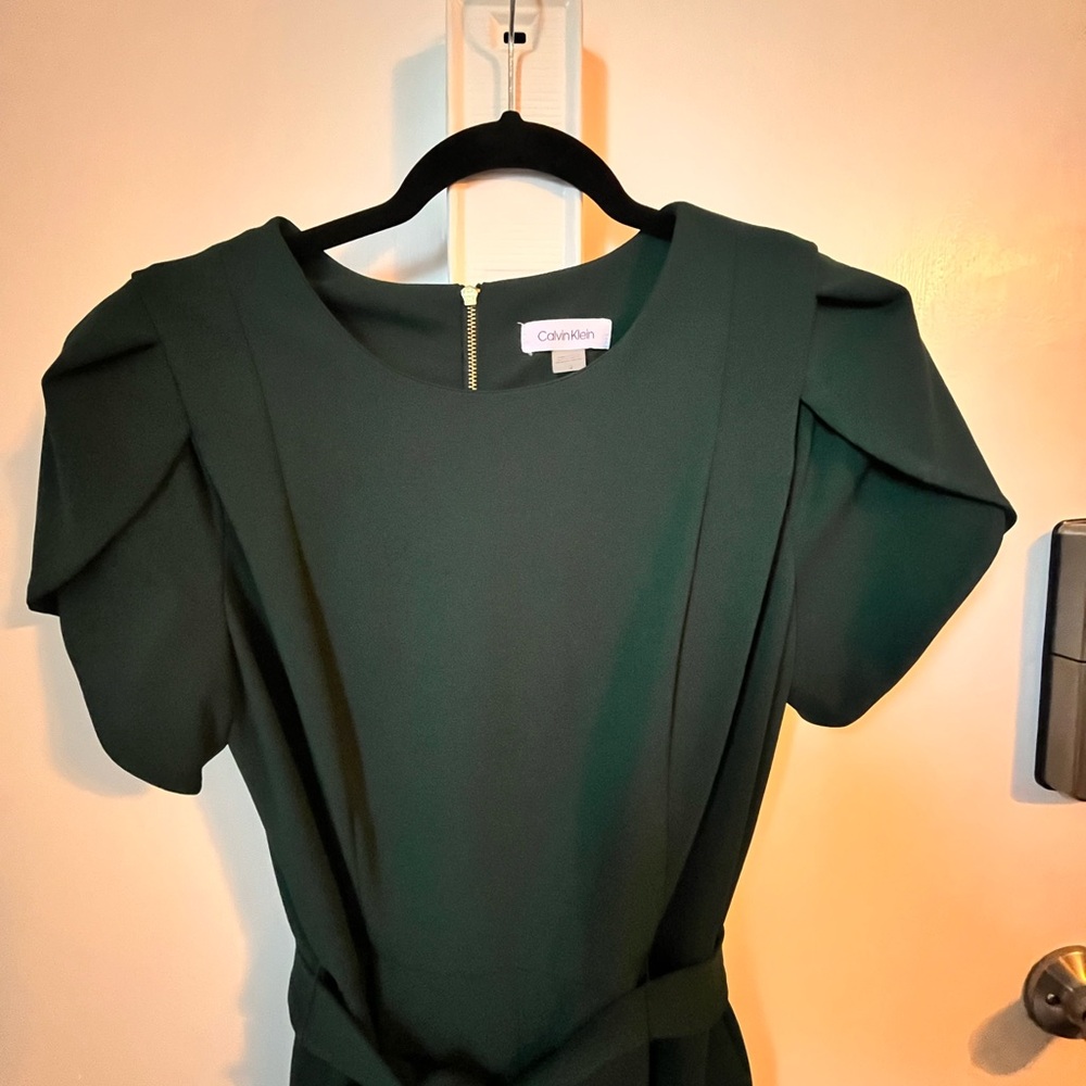 Calvin Klein Green Jumpsuit, size 12